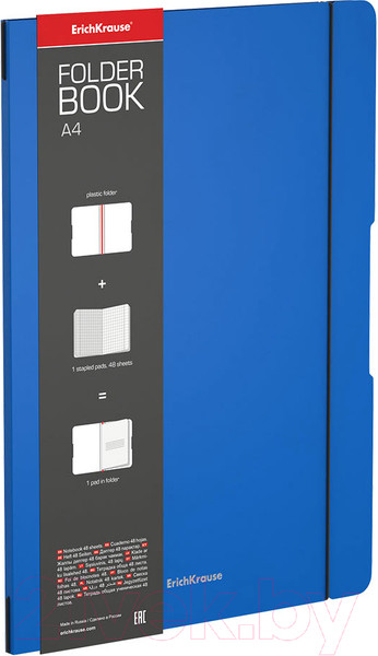Изображение товара Тетрадь Erich Krause FolderBook Classic / 48226 (48л, клетка)