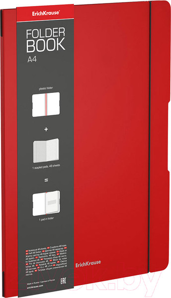 Изображение товара Тетрадь Erich Krause FolderBook Classic / 48228 (48л, клетка)