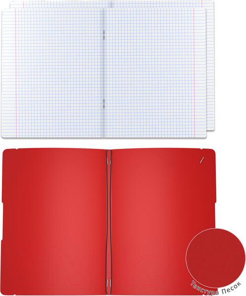 Изображение товара Тетрадь Erich Krause FolderBook Classic / 48232 (2х48л, клетка)