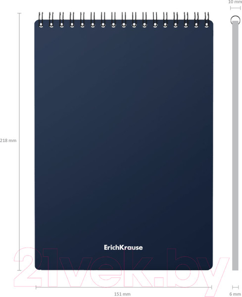 Изображение товара Блокнот Erich Krause Classic / 49675 (60л, клетка)