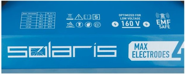 Изображение товара Инвертор сварочный Solaris MMA-200D