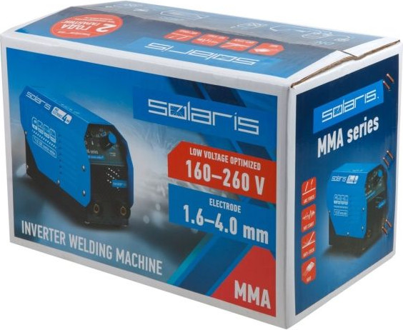 Изображение товара Инвертор сварочный Solaris MMA-200D