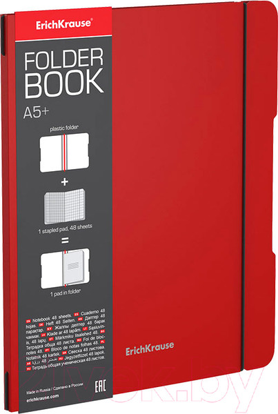Изображение товара Тетрадь Erich Krause FolderBook Classic / 48019 (48л, клетка)
