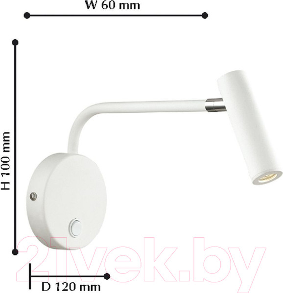 Изображение товара Спот FAVOURITE Murum 1961-1W