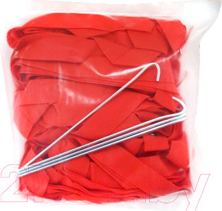 Изображение товара Комплект для разметки волейбольного поля No Brand FS-R-02 (красный)