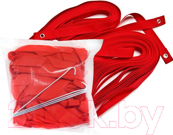 Изображение товара Комплект для разметки волейбольного поля No Brand FS-R-02 (красный)