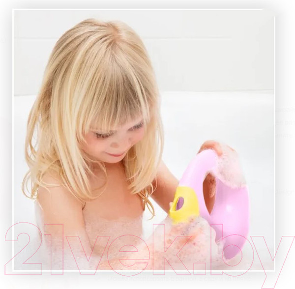 Изображение товара Лейка для песочницы Quut Cana S 171454 (сладкий розовый/желтый камень)