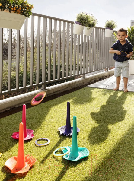 Изображение товара Грабли для песочницы Quut Triplet / 170013 (вишневый-красный)