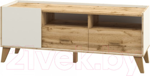 Изображение товара Тумба Мебель-Неман Сканди МН-036-03 (дуб вотан/белый)