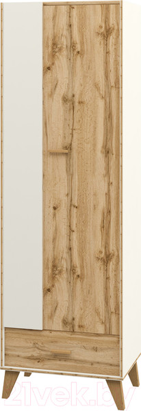 Изображение товара Шкаф Мебель-Неман Сканди МН-036-09 (дуб вотан/белый)