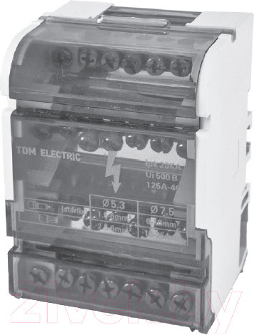 Изображение товара Распределительный блок на DIN-рейку TDM SQ0823-0014