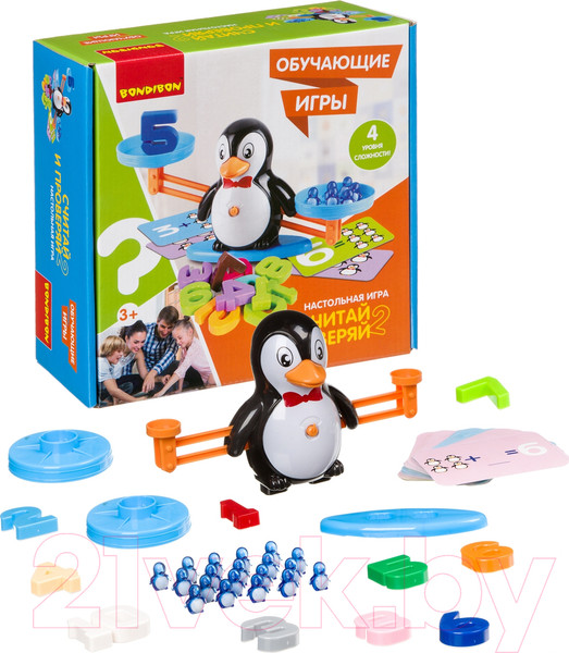 Изображение товара Развивающая игра Bondibon Считай и проверяй 2 / ВВ4266