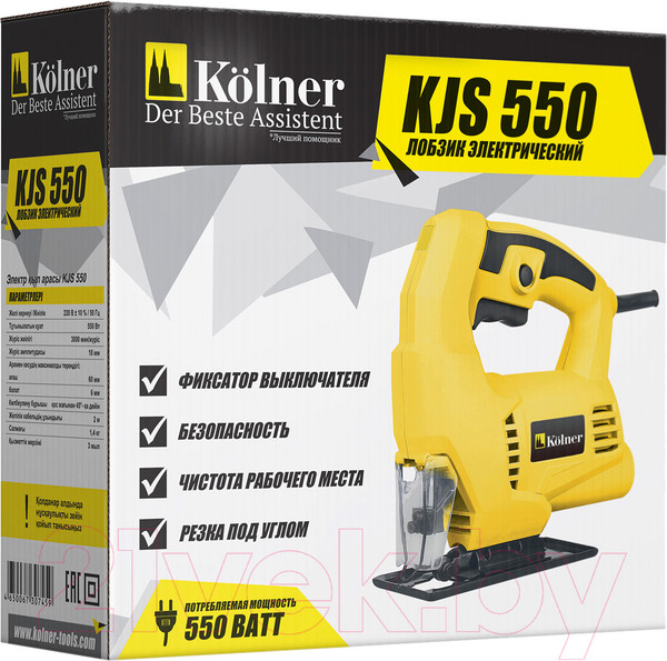 Изображение товара Электролобзик Kolner KJS 550