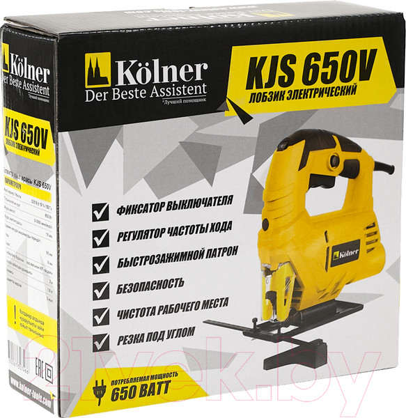 Изображение товара Электролобзик Kolner KJS 650V