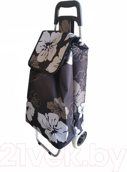 Изображение товара Сумка-тележка MONAMI XY-021 №6 (цветы на черном)