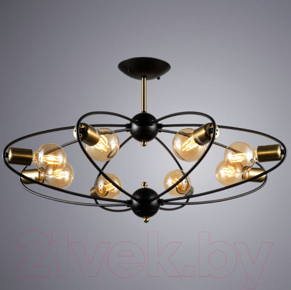 Изображение товара Люстра Arte Lamp Glasgow A1963PL-8BK