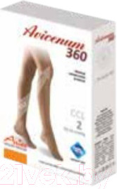 Изображение товара Колготки компрессионные Aries Avicenum 360 с закрытым носком / 9999 (L, long)