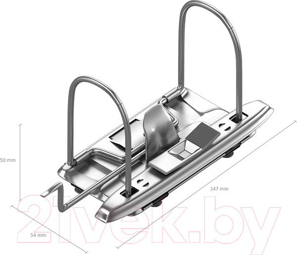 Изображение товара Папка-регистратор Erich Krause Accent / 51067 (голубой)