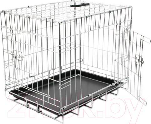 Изображение товара Клетка для животных Duvo Plus Pet Kennel Large 780/472/DV (серебристый)