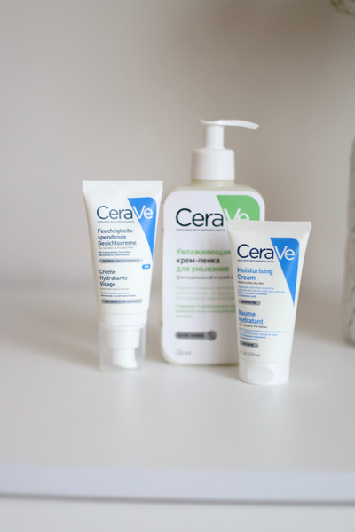 Изображение товара Лосьон для лица CeraVe Увлажняющий для нормальной и сухой кожи (52мл)