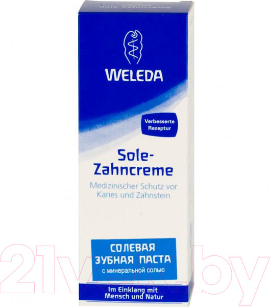 Изображение товара Зубная паста Weleda Солевая (75мл)