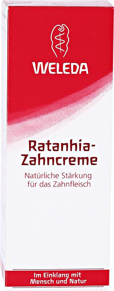 Изображение товара Зубная паста Weleda Ратания растительная (75мл)