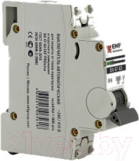 Изображение товара Выключатель автоматический EKF ВА 47-63 1P 25А (C) 4.5kA PROxima / mcb4763-1-25C-pro