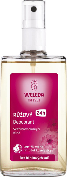 Изображение товара Дезодорант-спрей Weleda Розовый (100мл)