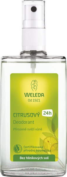 Изображение товара Дезодорант-спрей Weleda Цитрусовый (100мл)