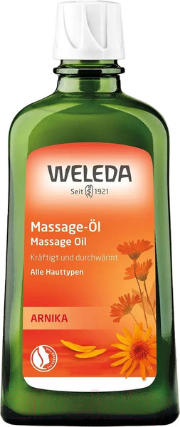 Изображение товара Масло для тела Weleda Массажное с арникой (200мл)