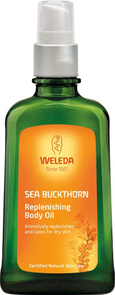 Изображение товара Масло для тела Weleda Питательное облепиховое (100мл)