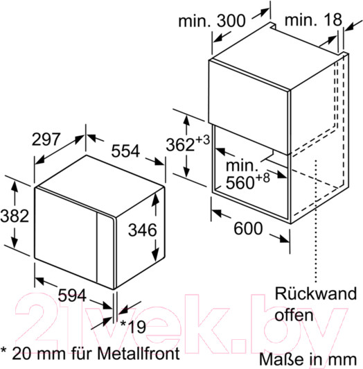 Изображение товара Микроволновая печь Siemens BF525LMS0