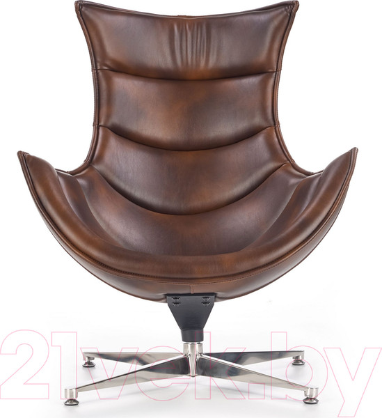 Изображение товара Кресло мягкое Halmar Luxor (темно-коричневый)