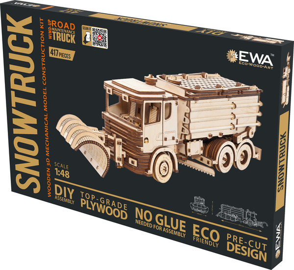 Изображение товара Сборная модель EWA Сноутрак. Снегоуборочная машина