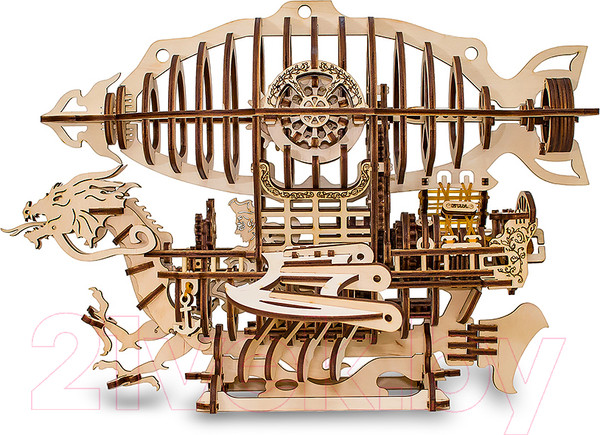 Изображение товара Конструктор EWA Skylord. Воздушный корабль с резиномотором