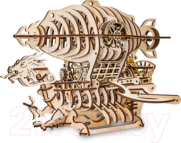 Изображение товара Конструктор EWA Skylord. Воздушный корабль с резиномотором