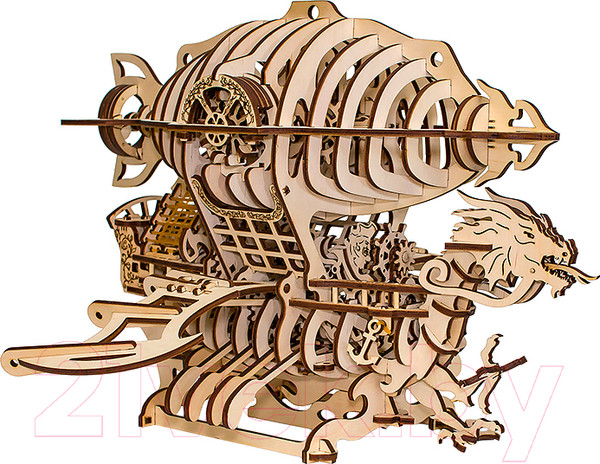 Изображение товара Конструктор EWA Skylord. Воздушный корабль с резиномотором
