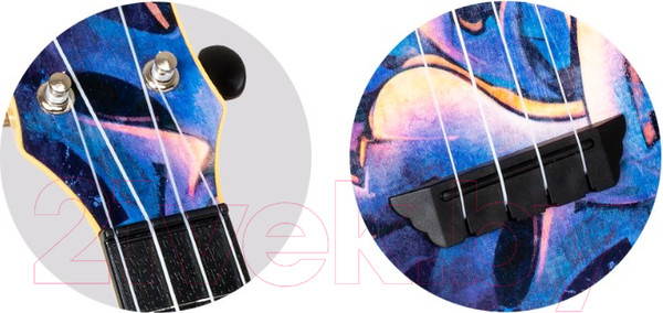 Изображение товара Укулеле Flight TUS 40 Graffiti