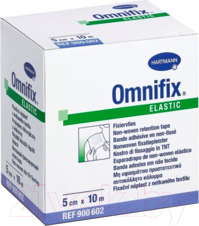 Изображение товара Лейкопластырь Omnifix Elastic нетканый 5x1000