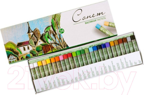 Изображение товара Набор масляной пастели Сонет 7041156
