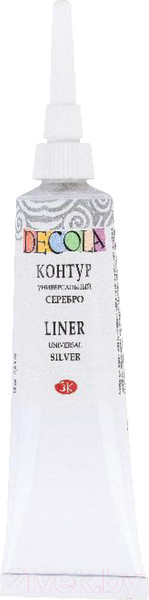 Изображение товара Контур Decola Серебристый 13603966 (18мл)