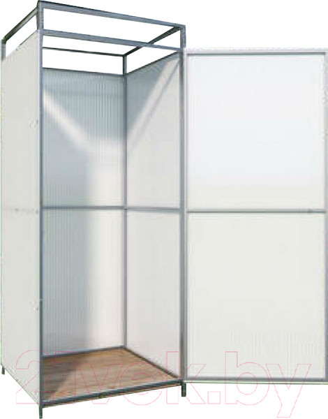 Изображение товара Душ для дачи КомфортПром Без тамбура / 10010001 (с покрытием)