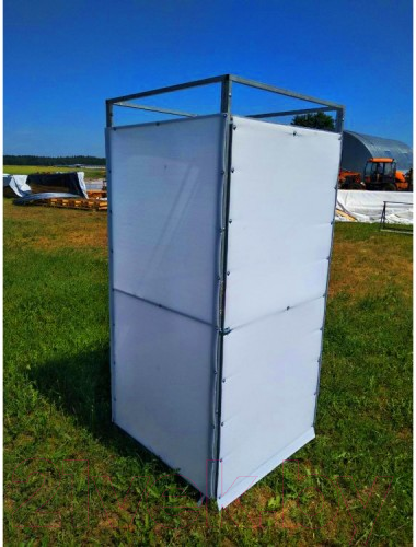 Изображение товара Душ для дачи КомфортПром Без тамбура / 10010001 (с покрытием)