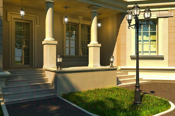 Изображение товара Светильник уличный FAVOURITE Paris 1806-1P