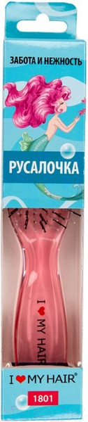 Изображение товара Расческа ILMH Русалочка 1801 (розовый)