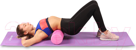 Изображение товара Валик для фитнеса Indigo Sport Foam Roll / IN021 (зеленый)