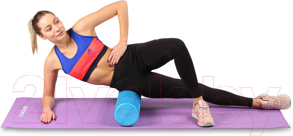 Изображение товара Валик для фитнеса Indigo Sport Foam Roll / IN021 (зеленый)