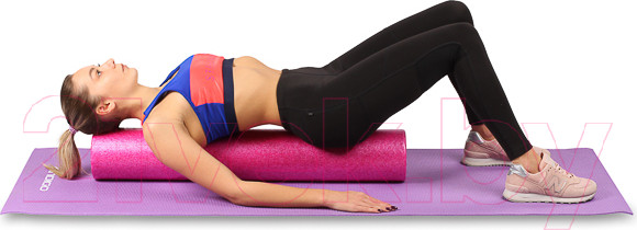 Изображение товара Валик для фитнеса Indigo Sport Foam Roll / IN021 (зеленый)