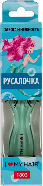 Изображение товара Расческа ILMH Русалочка 1803 (зеленый)