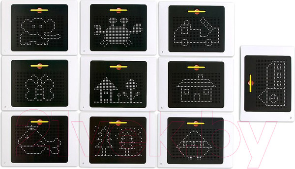 Изображение товара Планшет магнитный Эврики Магнитный планшет / 4889179 (черный)